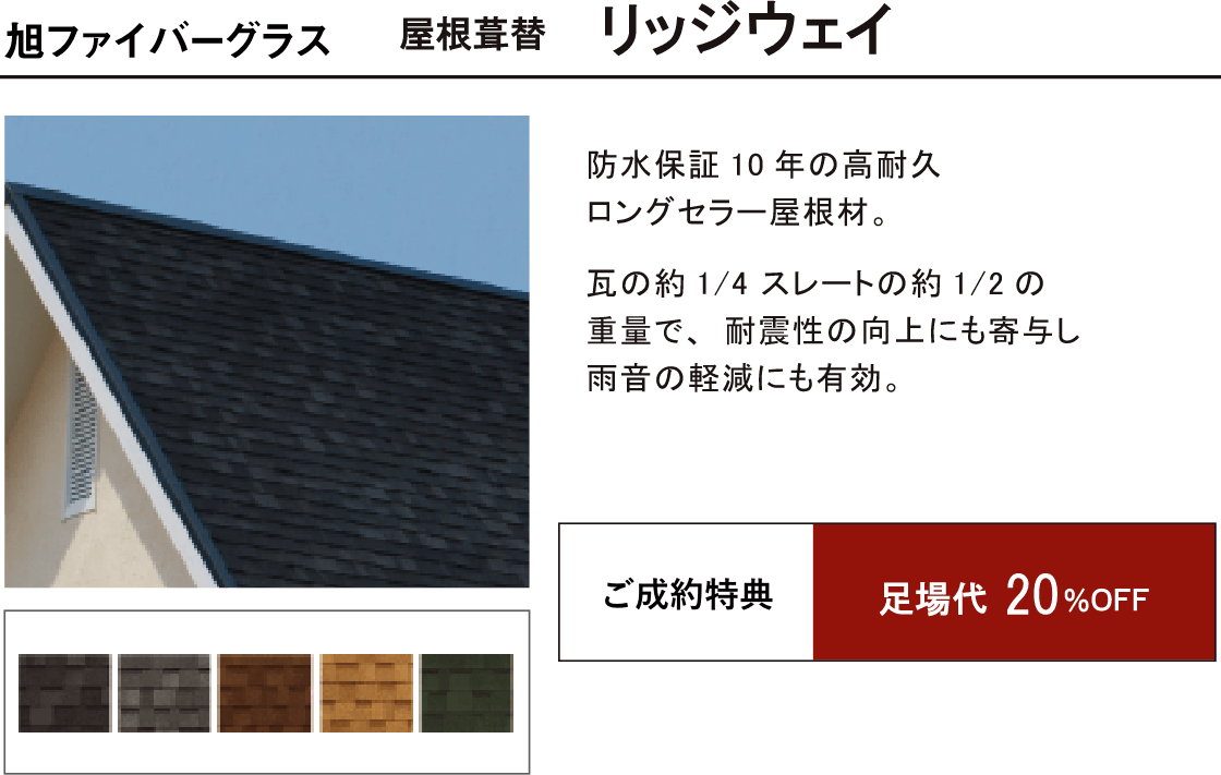 屋根葺替 リッジウェイ